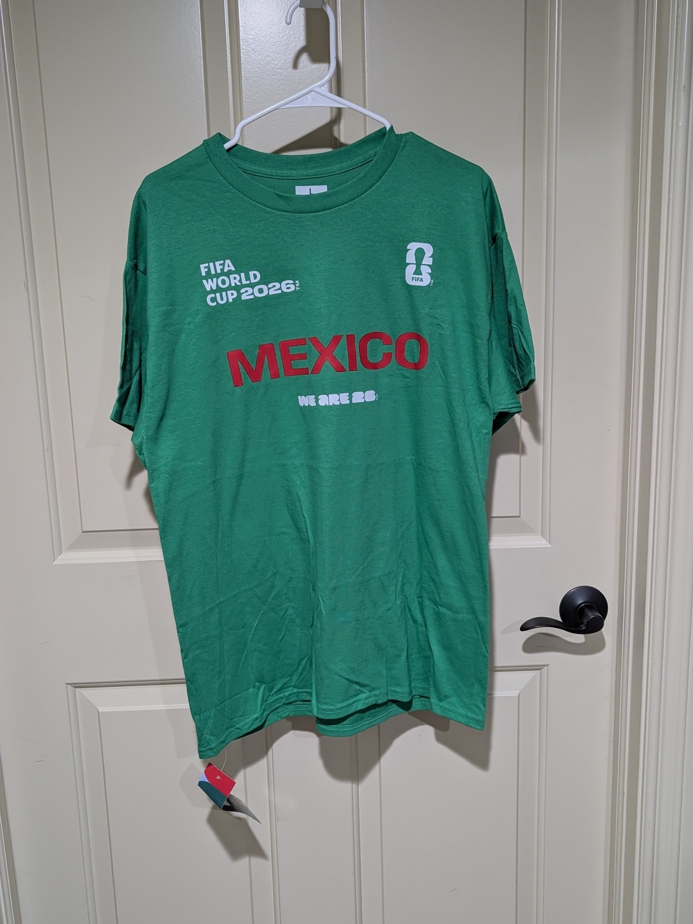 Men's Green Mexico Graphic Short-Sleeve Tee Large